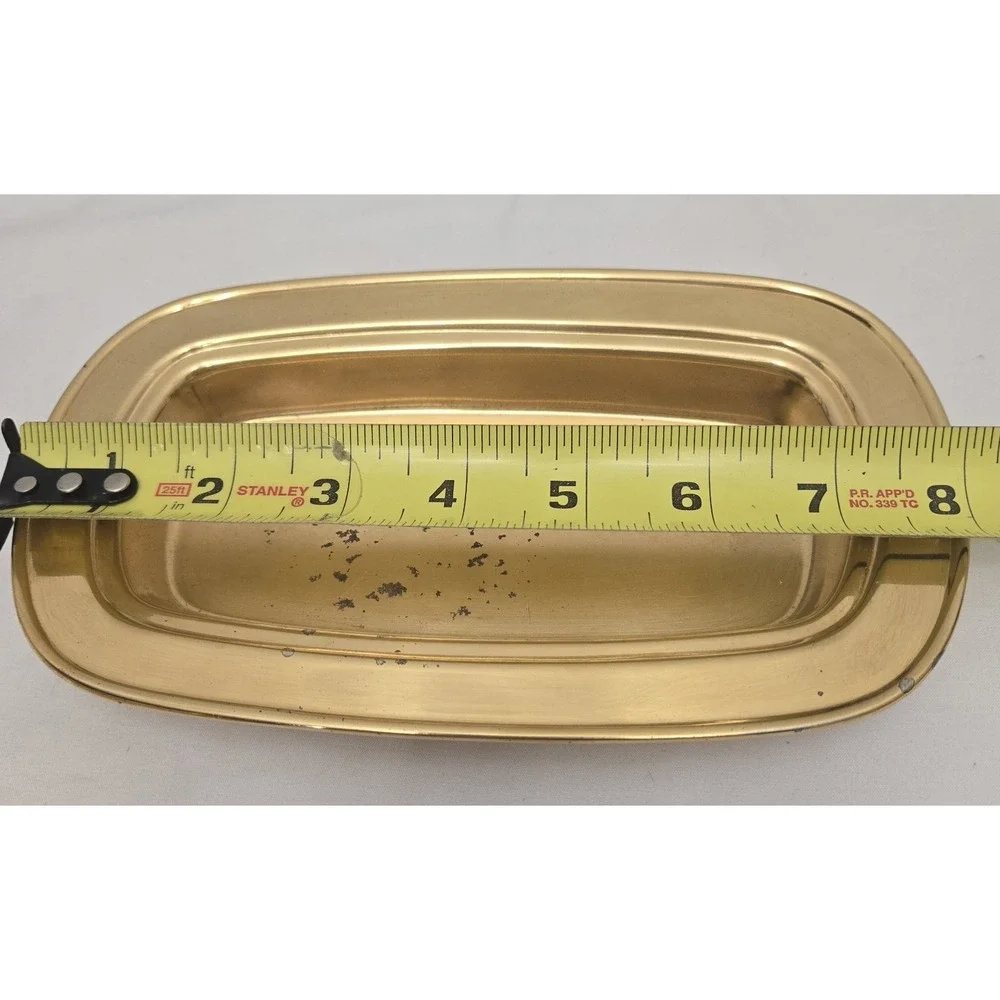 Vintage Oneida Tudor Plate Gold Plated Covered Butter Dish with Lid